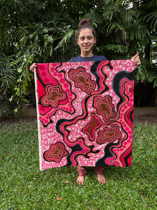 Pink Original Painting