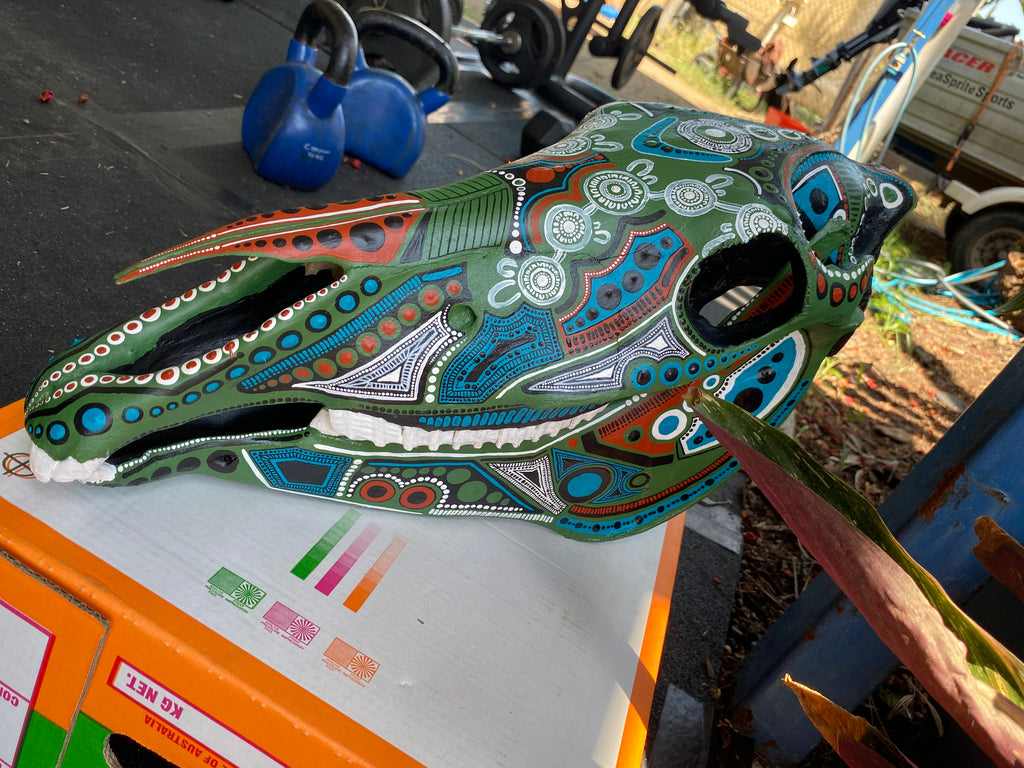 Horse Skull Painting