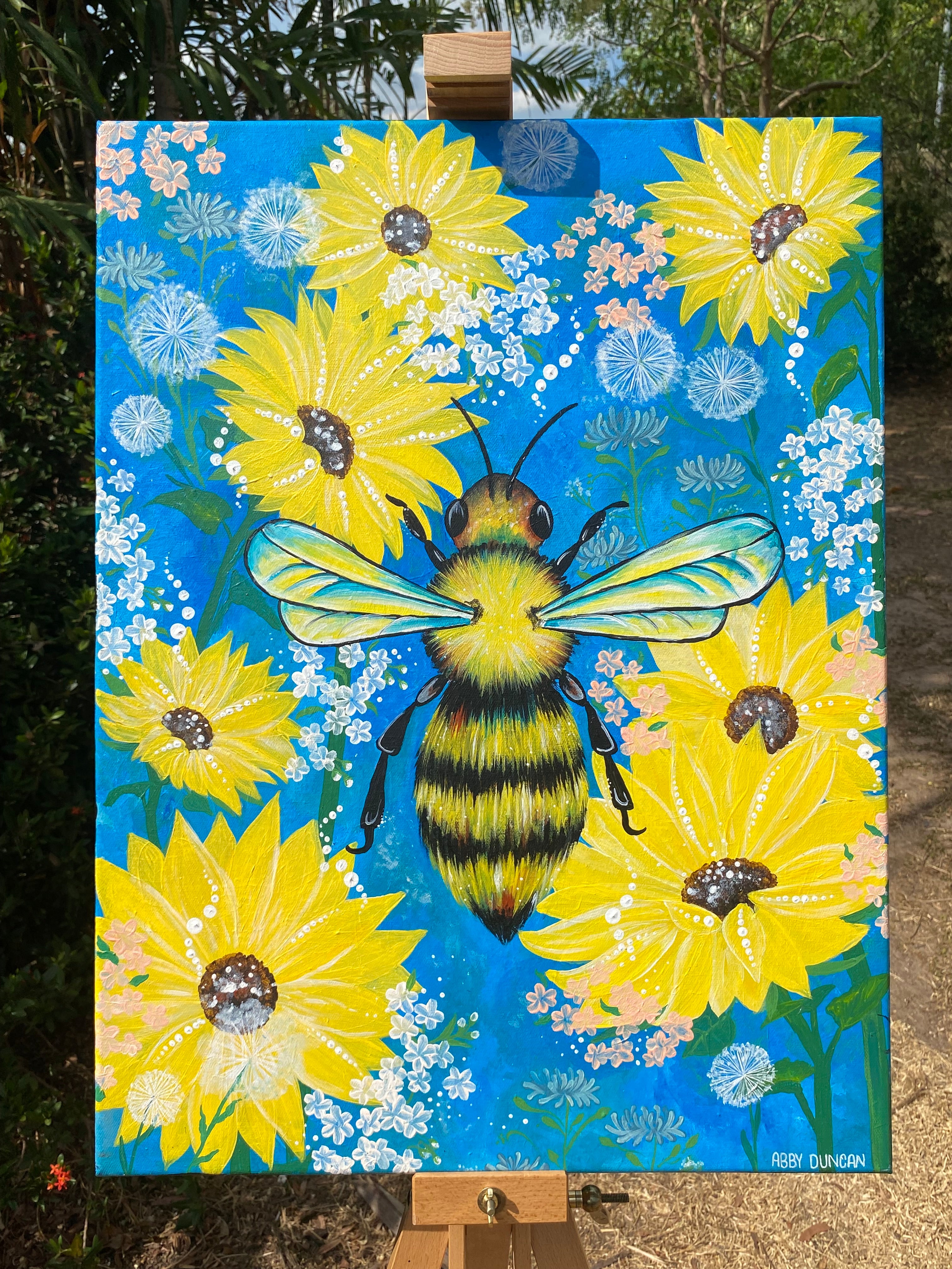 Bee; Original Painting