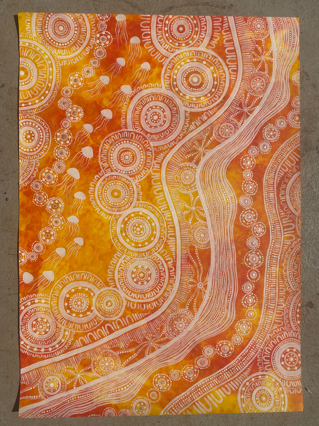 Mindfulness; Original Painting