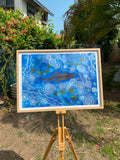 NT Crocodile; Original Painting