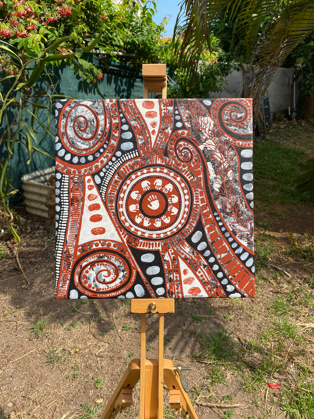 Grounding; Original Painting