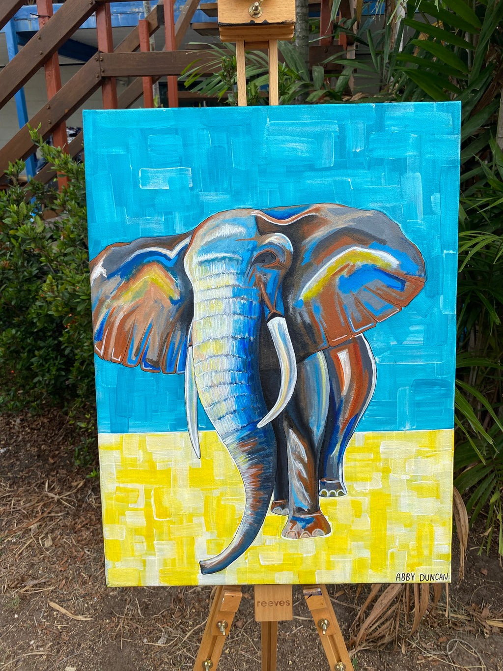 Elephant; Original Painting
