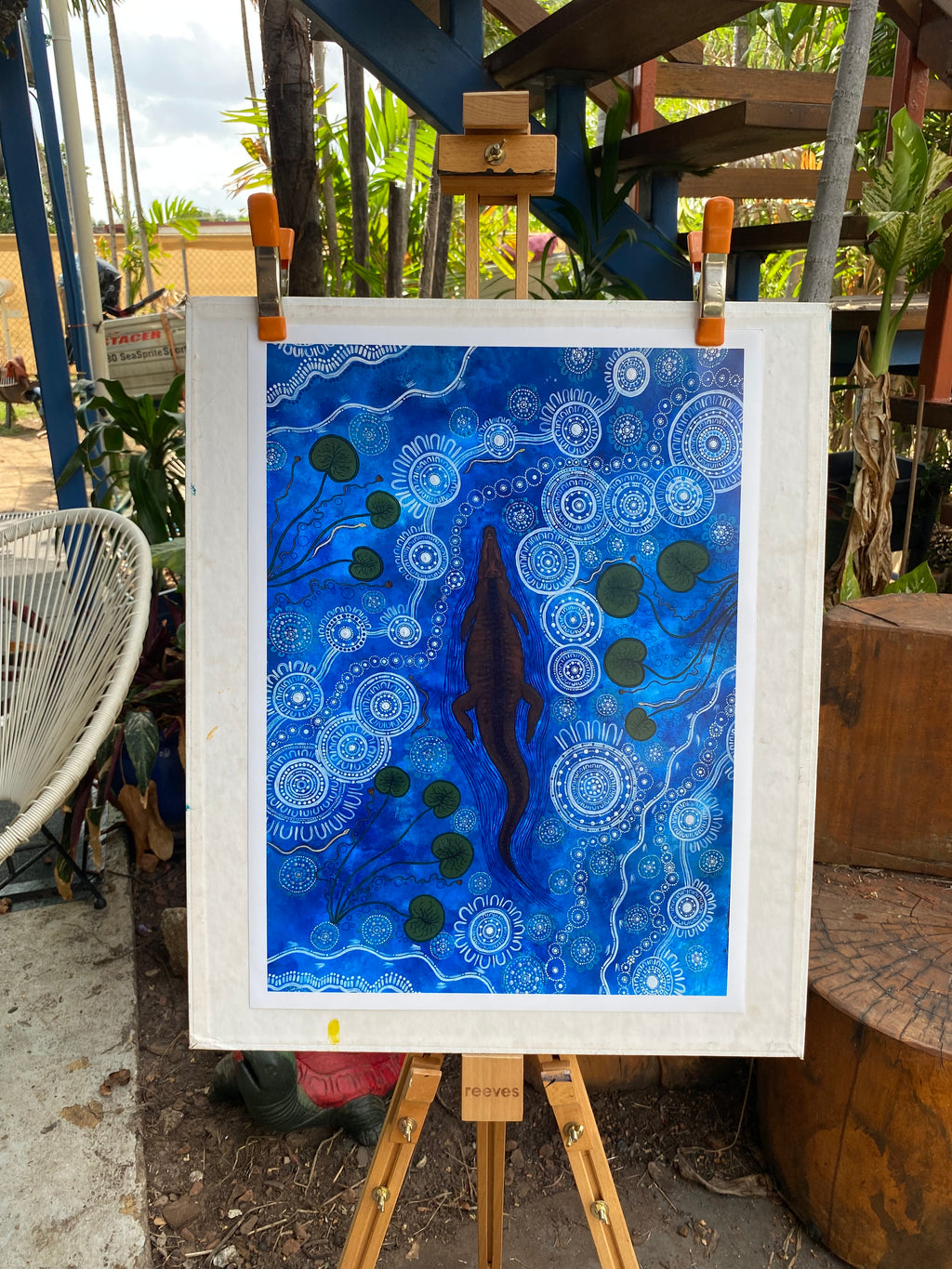 Crocodile; PRINT