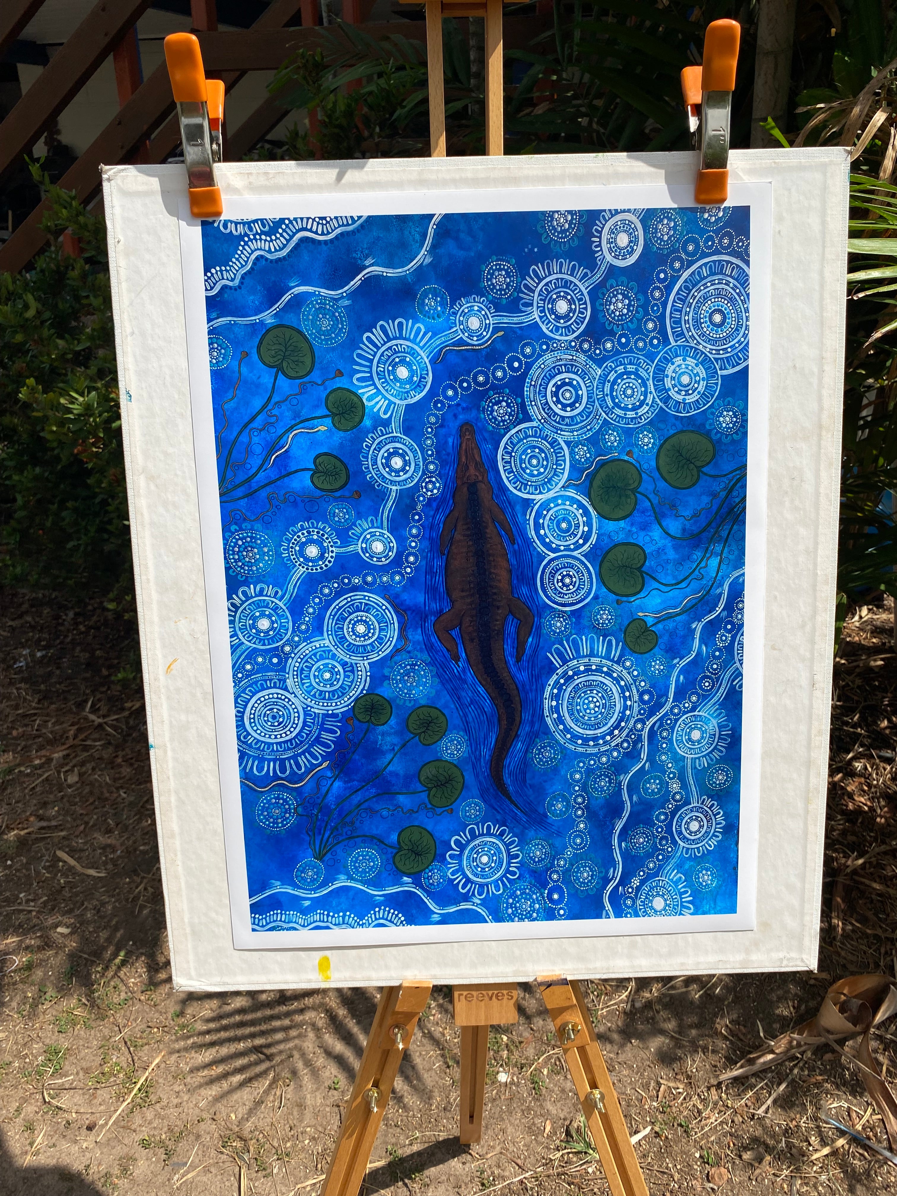 Crocodile; PRINT