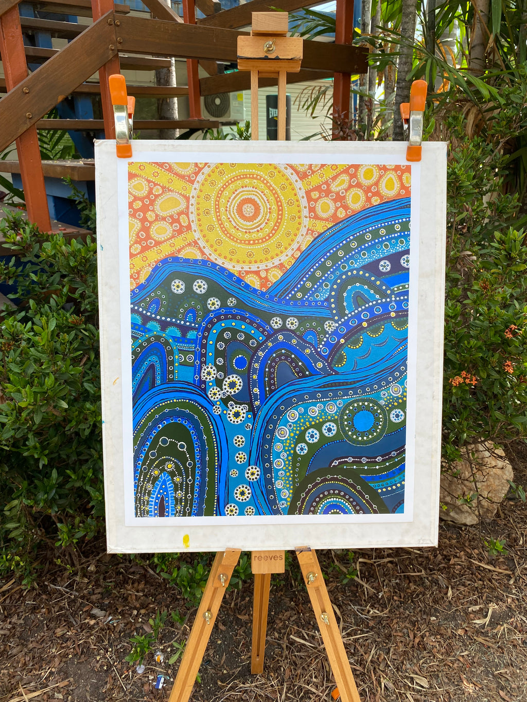 Mum’s Painting; PRINT