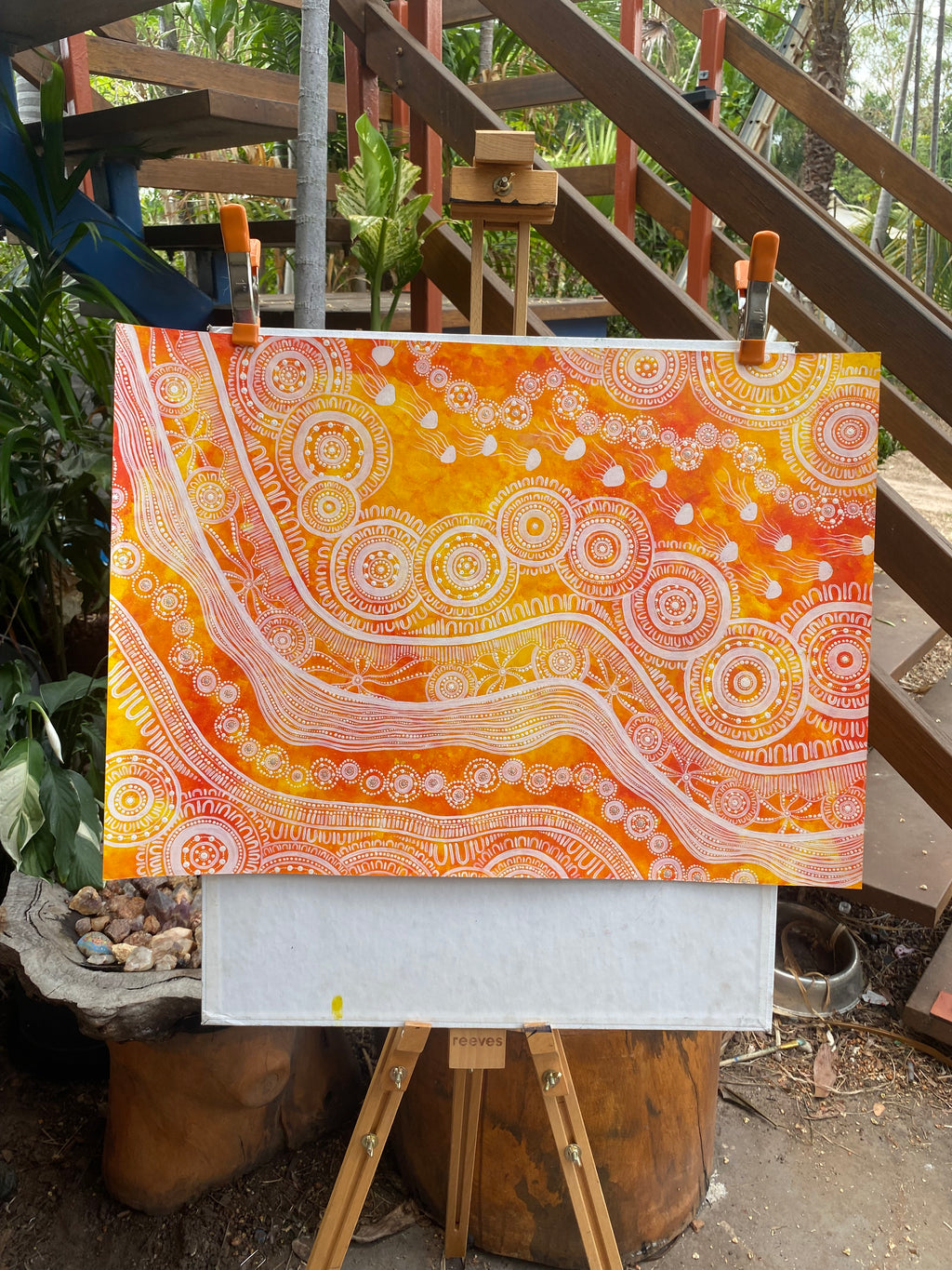 Mindfulness; Original Painting