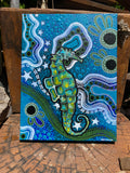 Seahorse; Original Painting