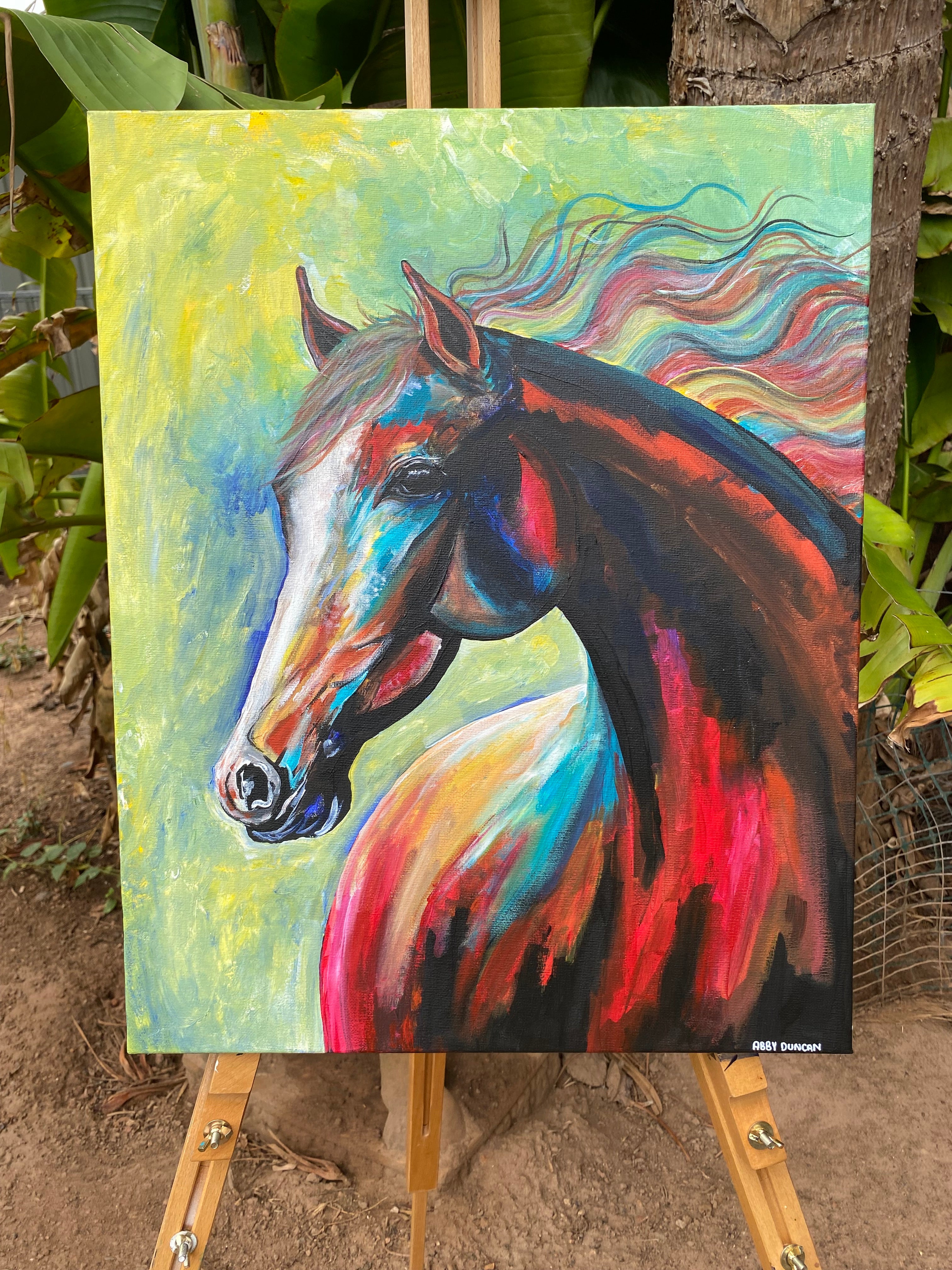 Horse; Original Painting