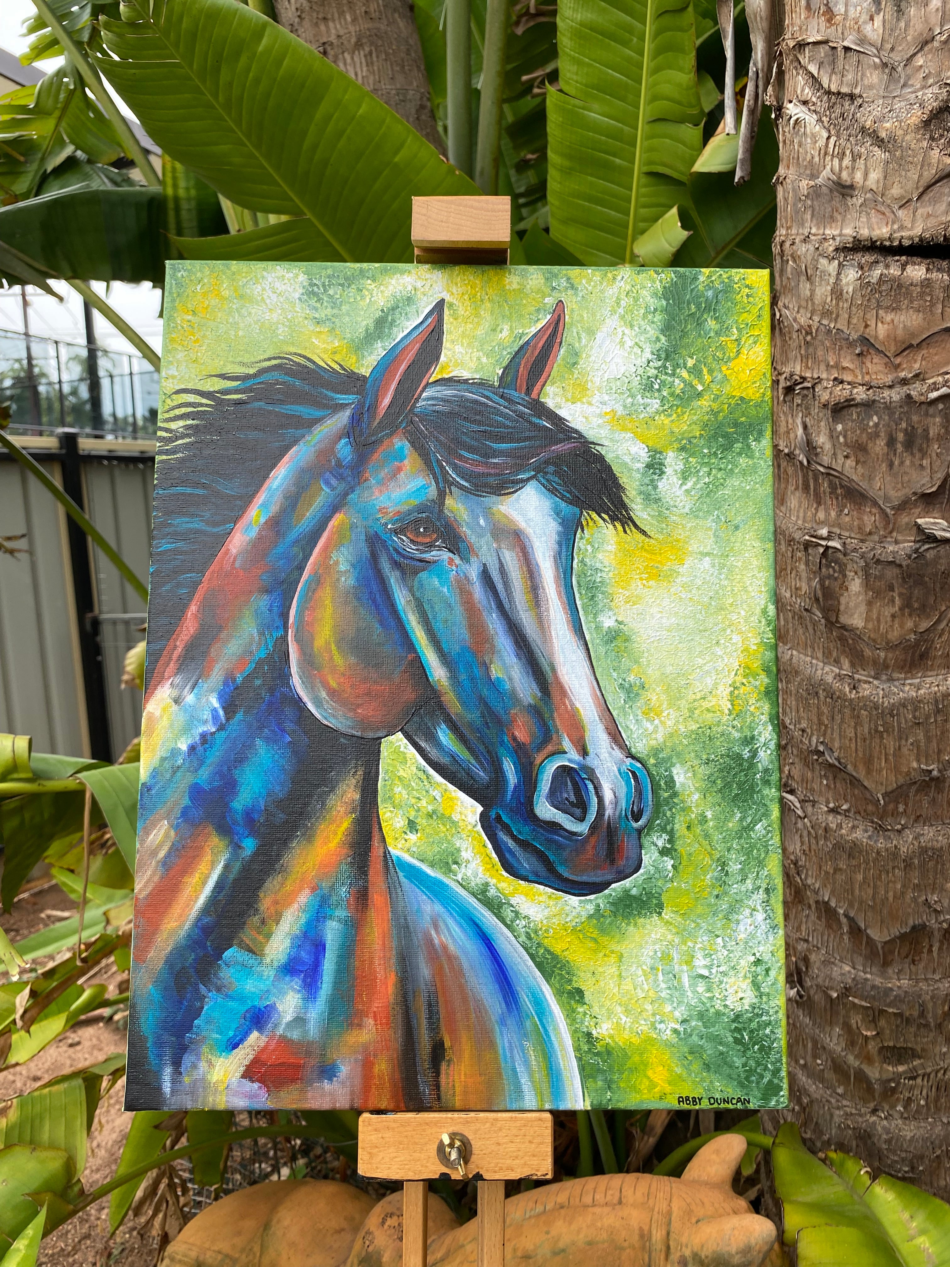 Horse; Original Painting
