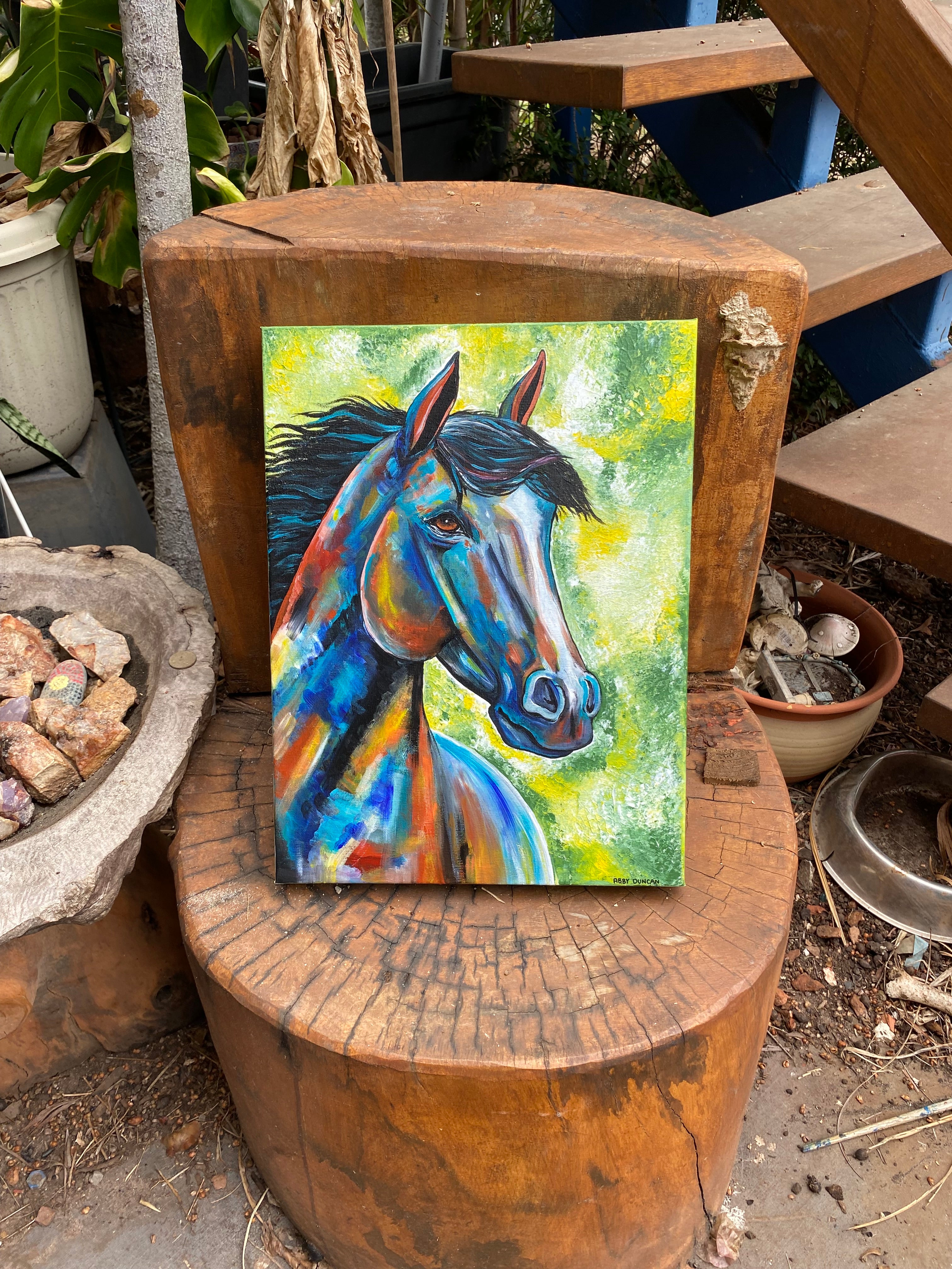 Horse; Original Painting