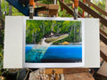 Jim Jim Falls Crcodile; PRINT