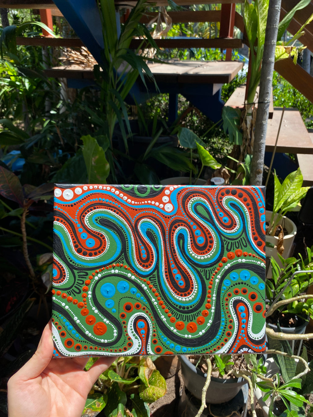 Travel; Original Painting