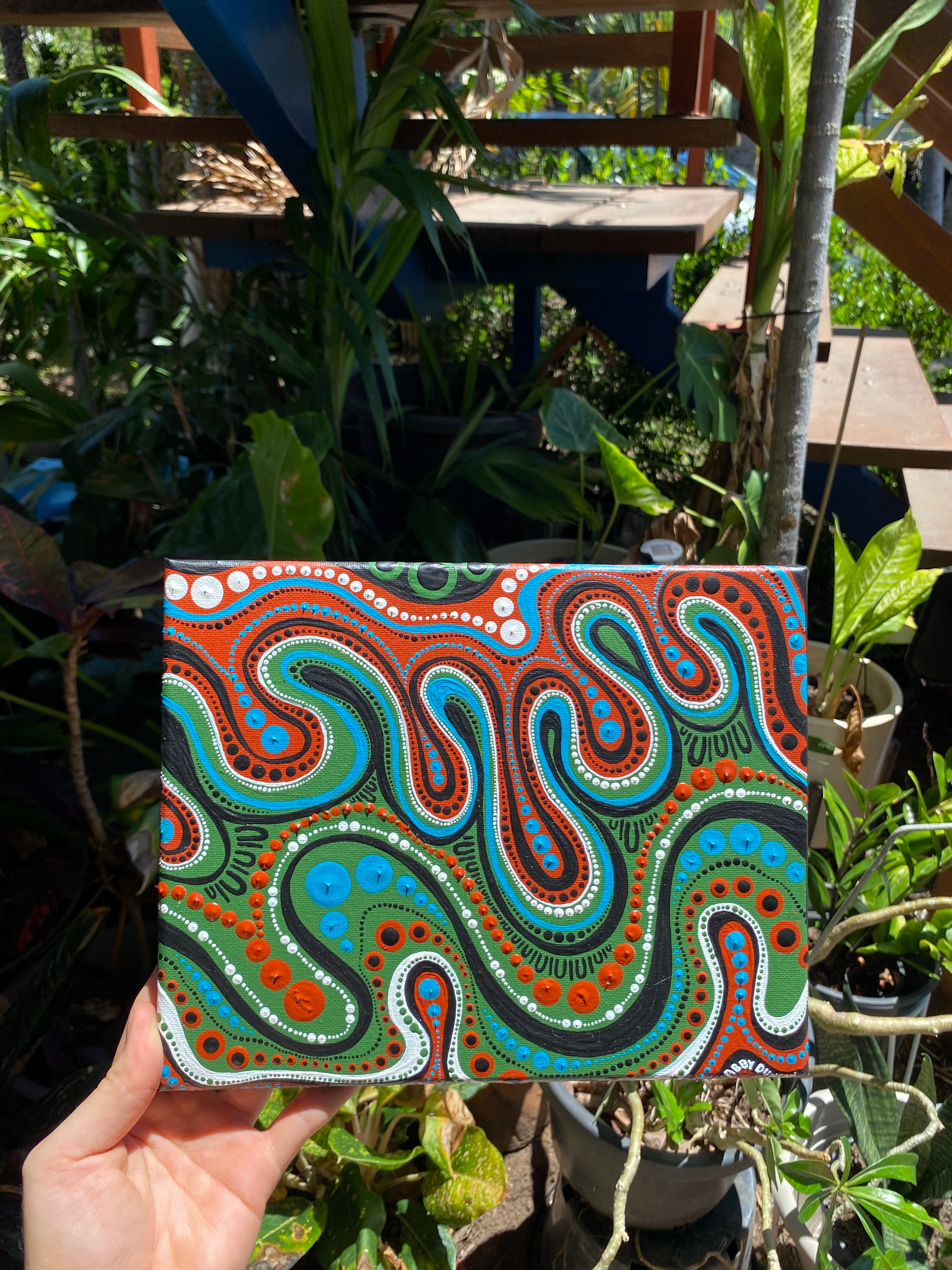 Travel; Original Painting