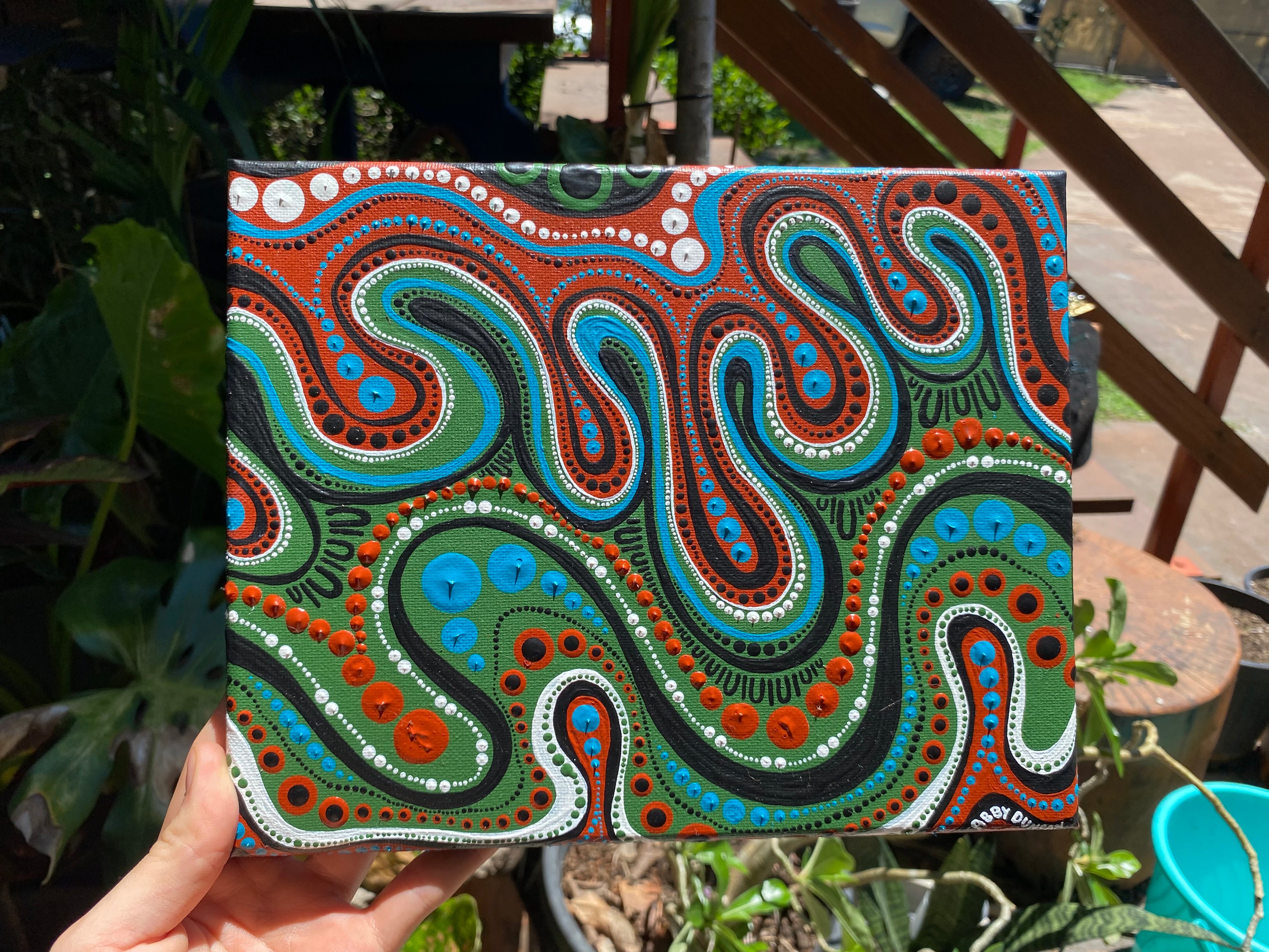 Travel; Original Painting