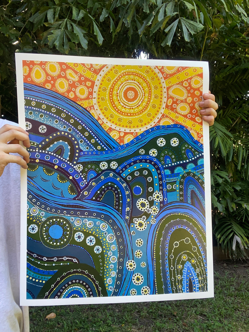 Mum’s Painting; PRINT