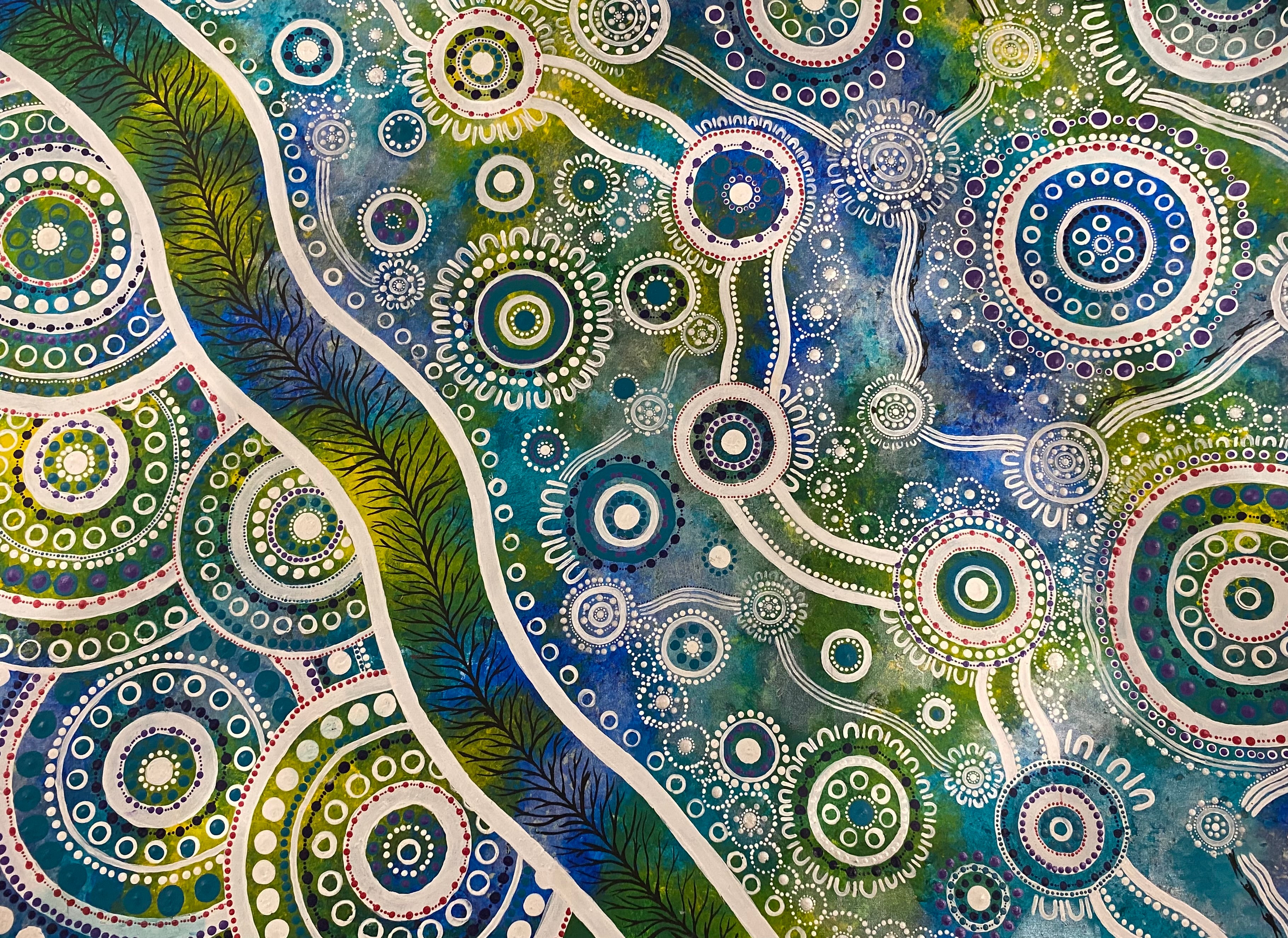 Salt Water; Original Painting